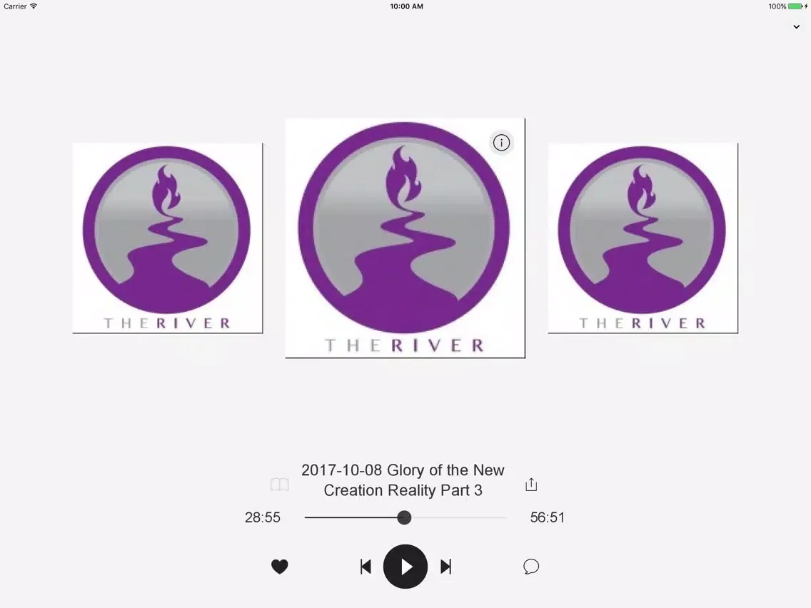تصاویر The River Podcast iPad 