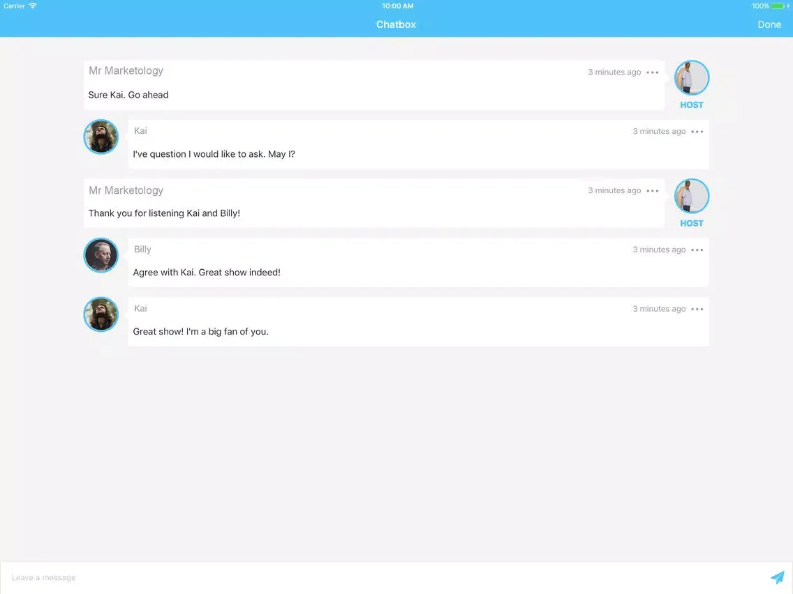 Zrzuty ekranu Marketing Strategy Sessions iPad 