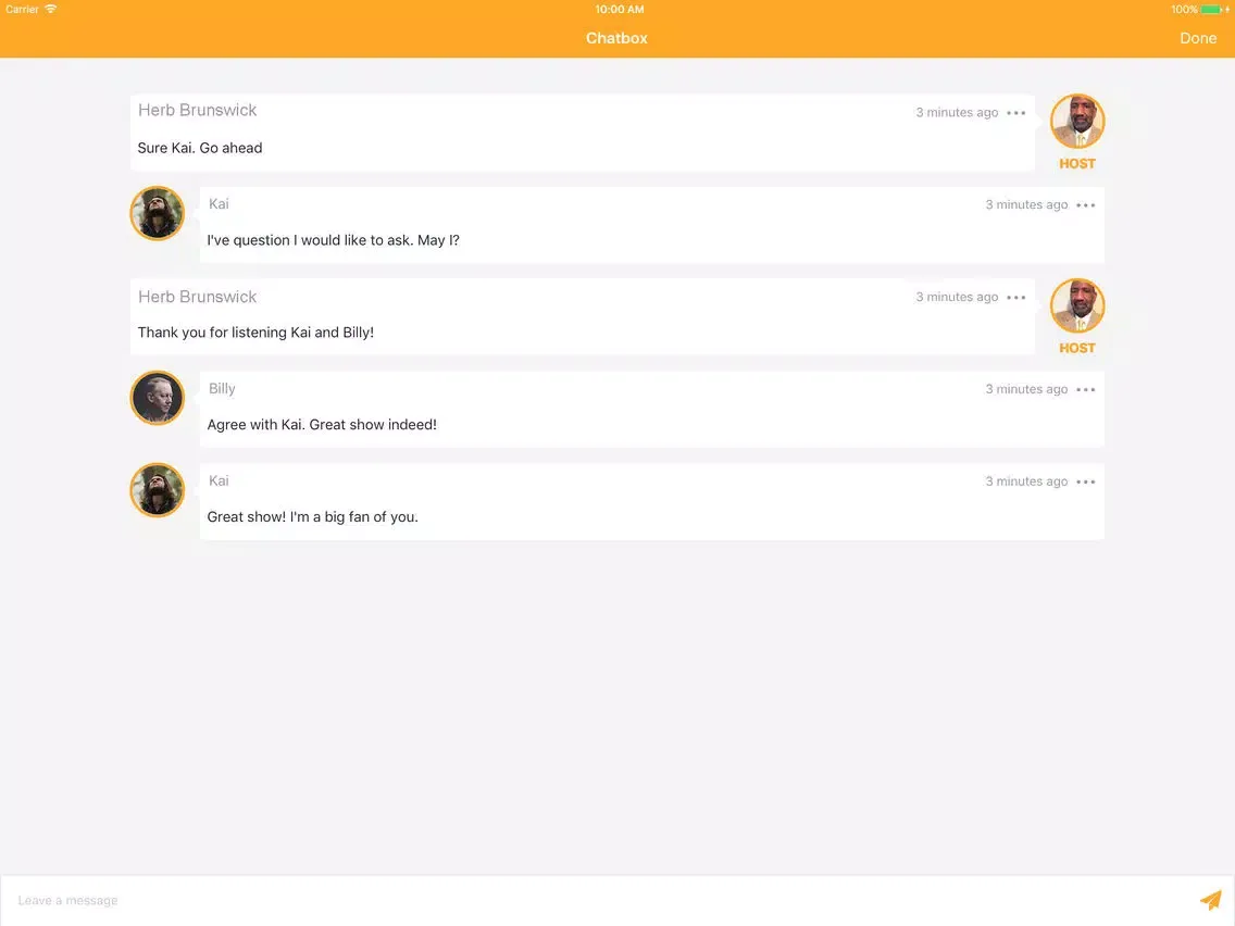 Common Sense Radio iPad  स्क्रीनशॉट
