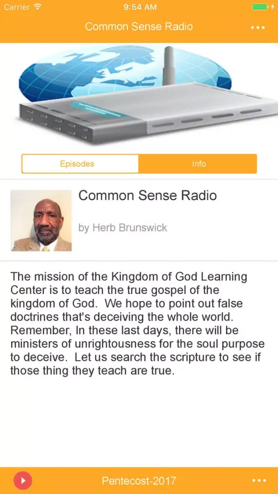 Common Sense Radio स्क्रीनशॉट