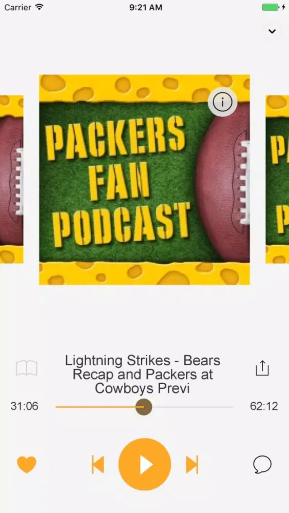 Captures d'écran de Packers Fan Podcast