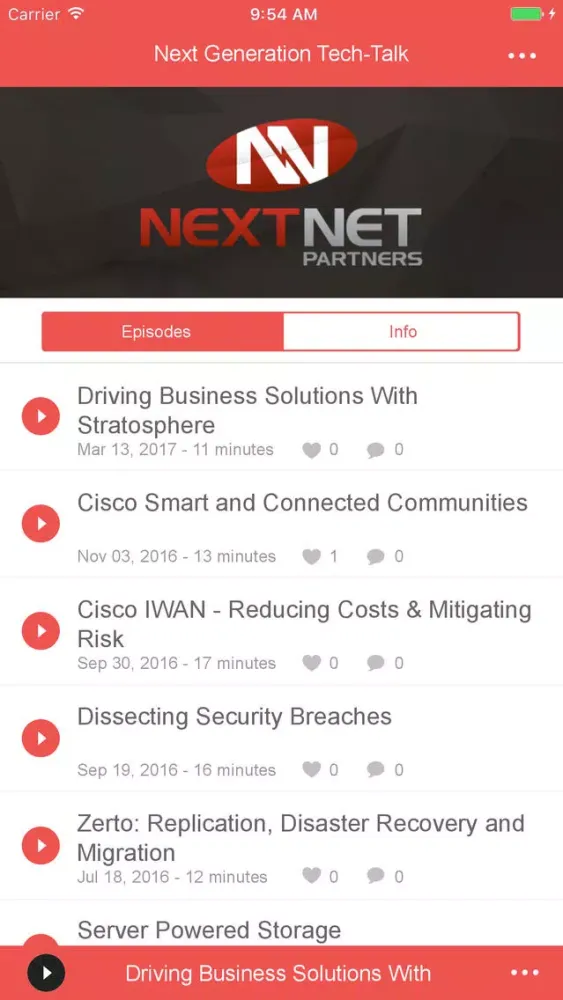 Next Generation Tech-Talk应用截图