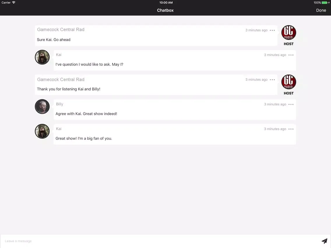 Скриншоты Gamecock Central Radio iPad 