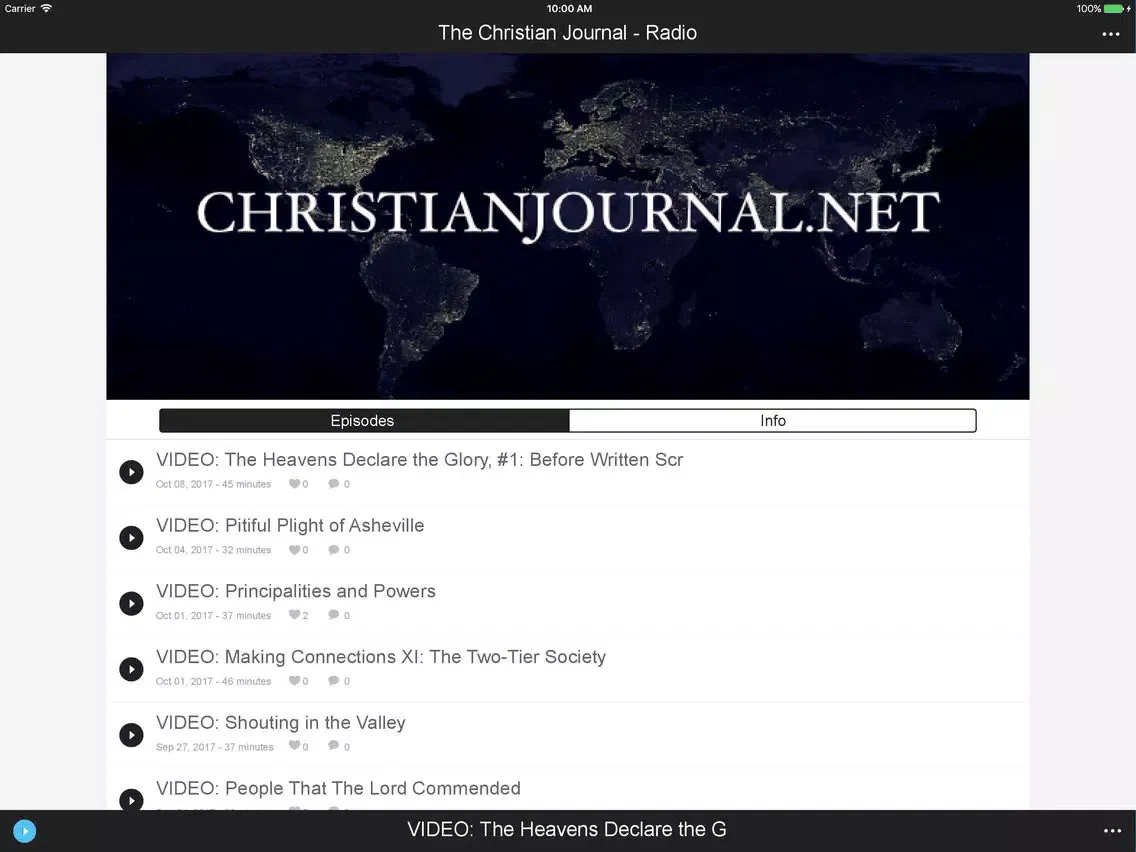 Christian Truther Wire iPad  स्क्रीनशॉट