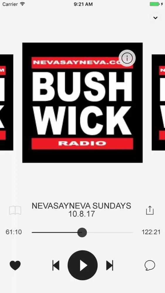 Zrzuty ekranu BUSHWICK RADIO