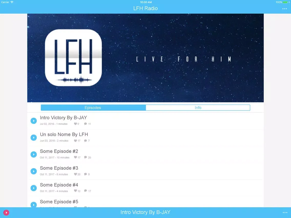 صور LFH Radio iPad 