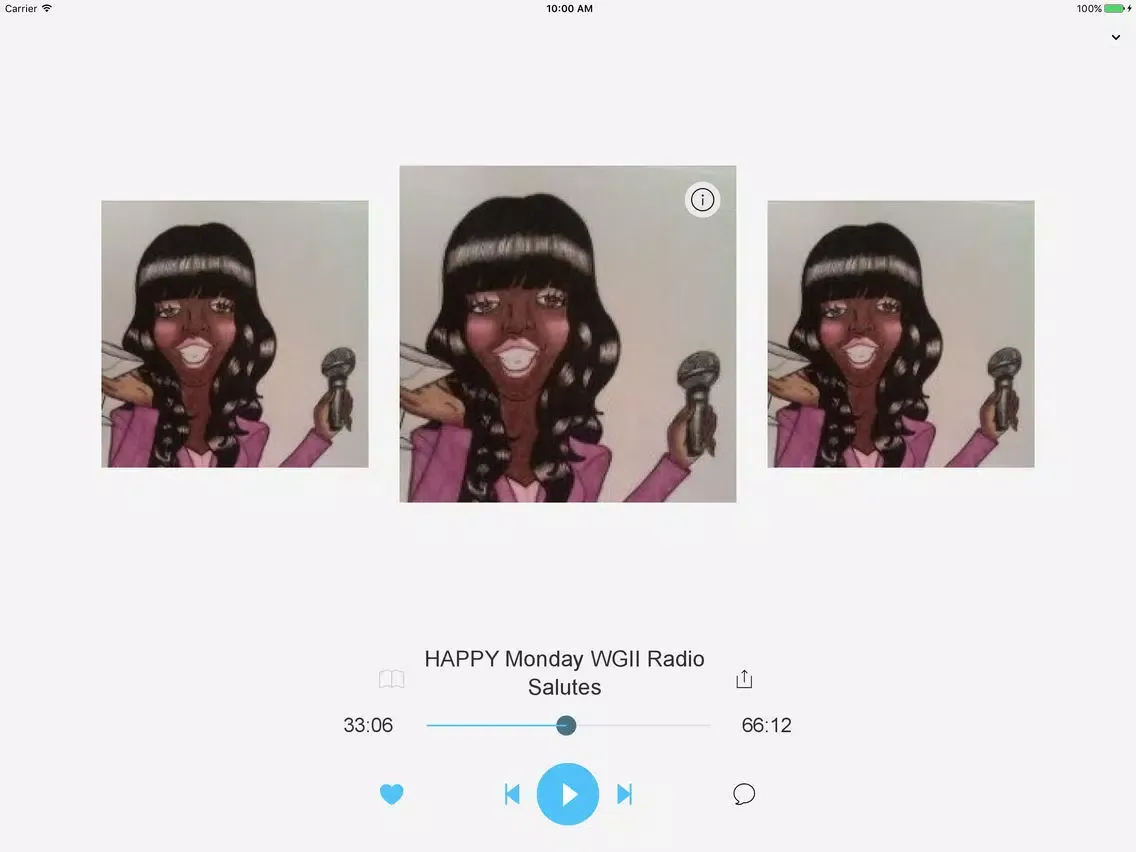 Capturas de tela do Gospel Diva Power Hour iPad 