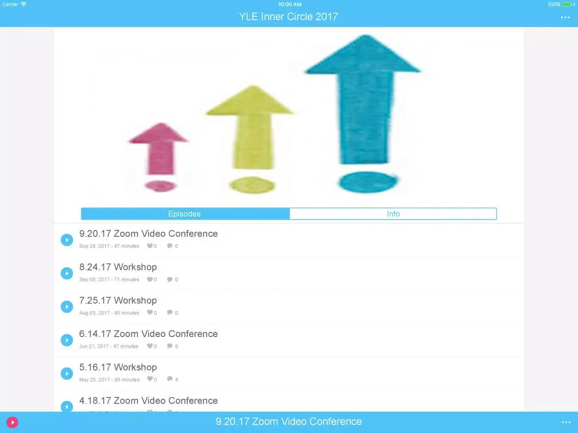 YLE Inner Circle 2017 iPad  스크린샷