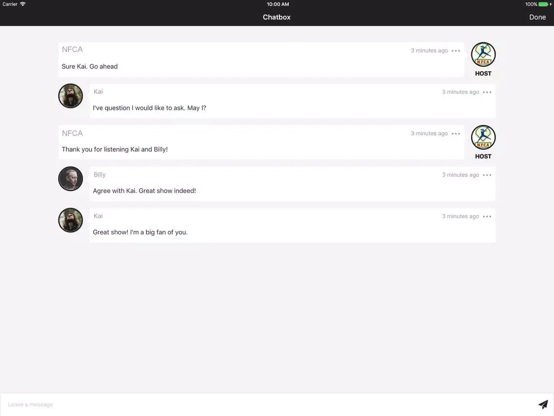Screenshot di On Deck with the NFCA iPad 