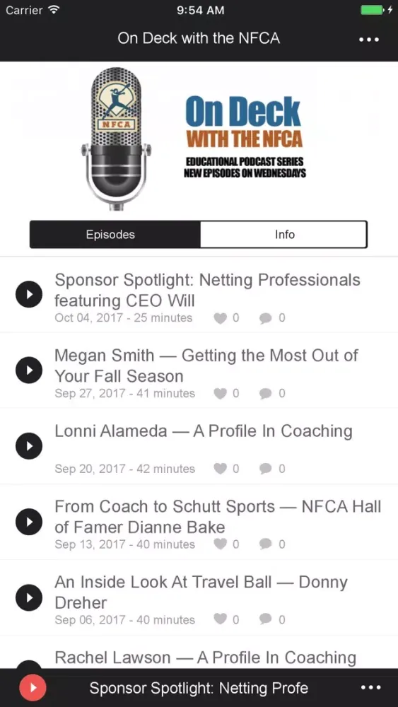 Screenshot di On Deck with the NFCA