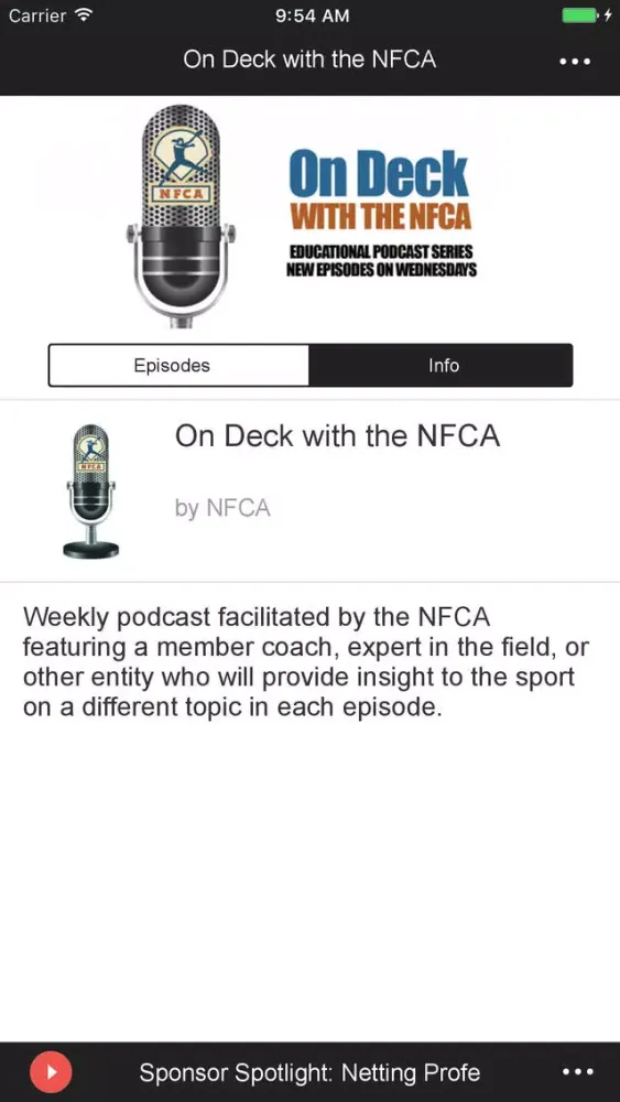 Screenshot di On Deck with the NFCA