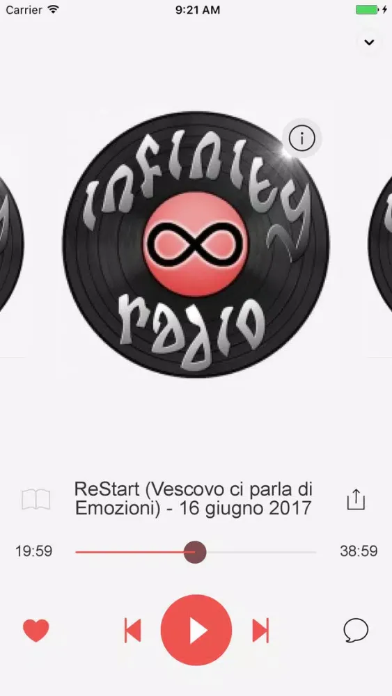 Infinity Radio سکرین شاٹس