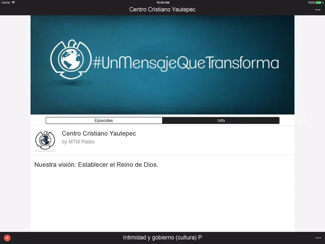 Centro Cristiano Yautepec iPad  سکرین شاٹس