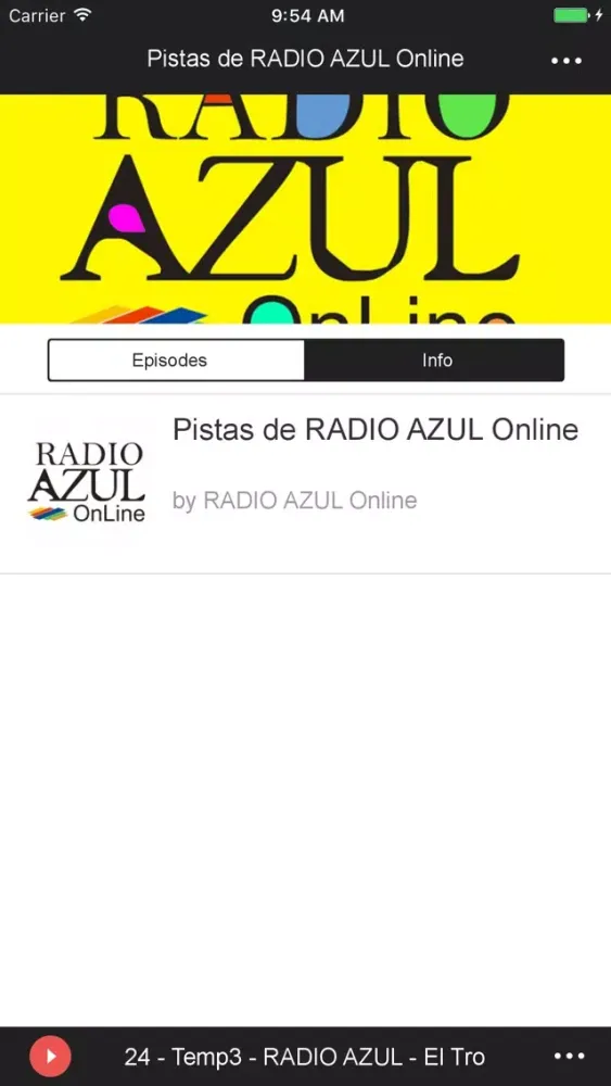 صور Pistas de RADIO AZUL Online
