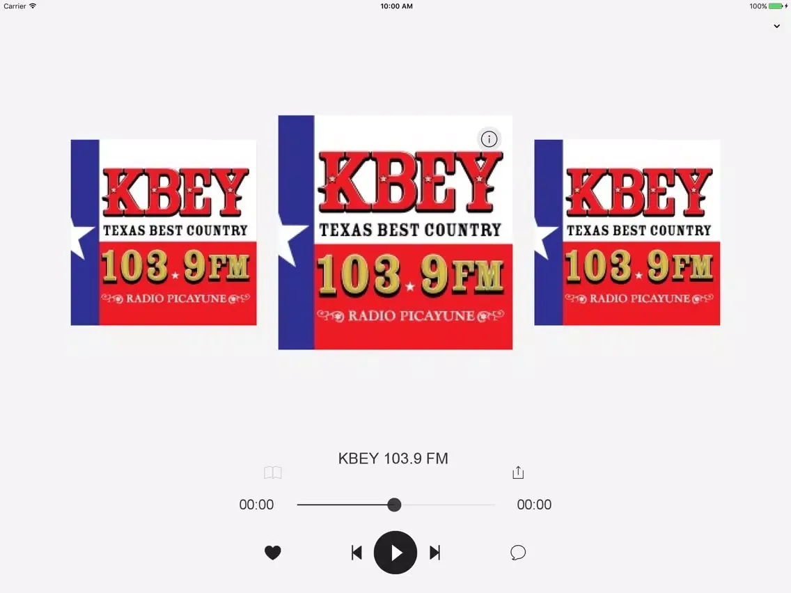 KBEY 103.9 FM ~ Radio Picayune iPad  স্ক্রিনশট