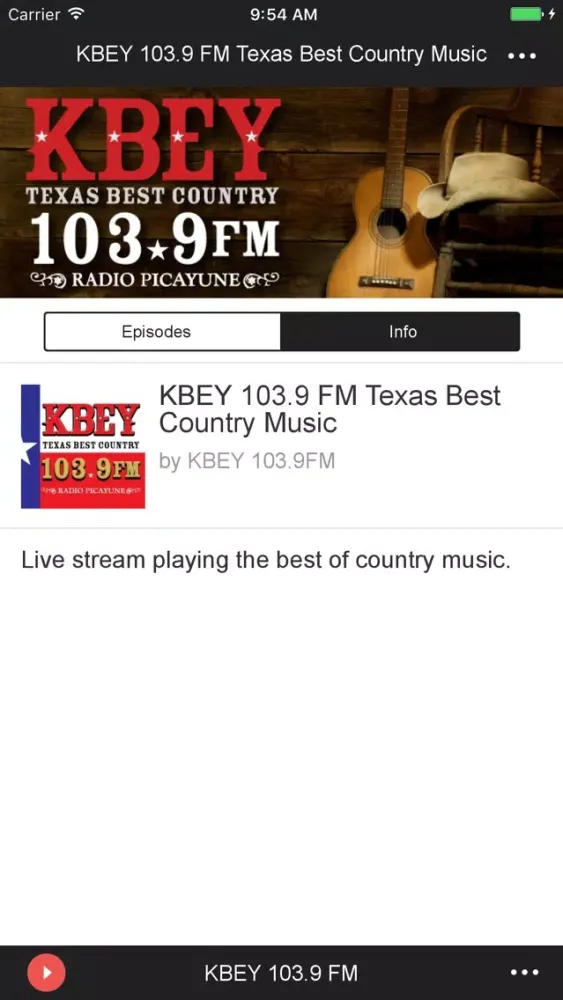 KBEY 103.9 FM ~ Radio Picayune স্ক্রিনশট