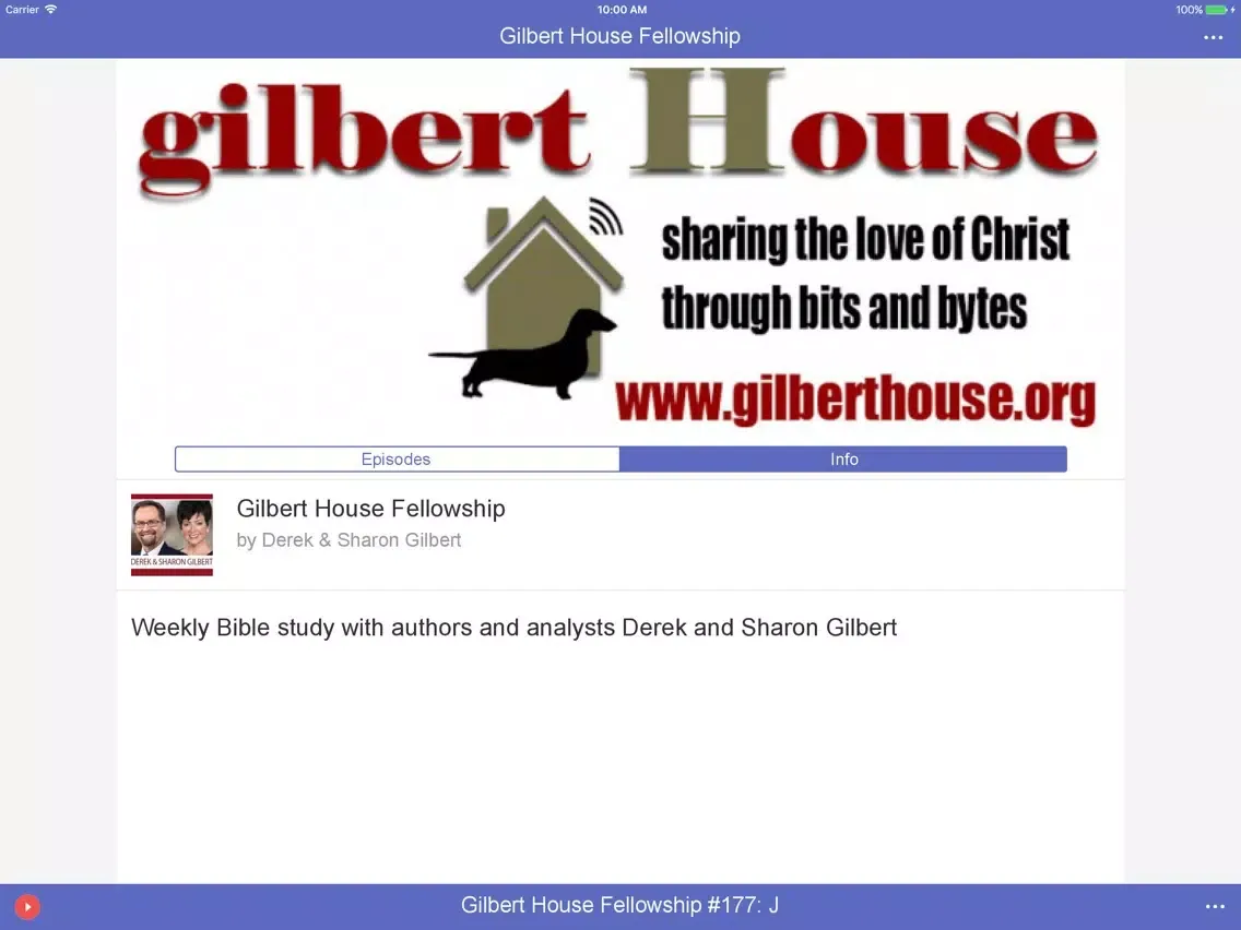 Captures d'écran de Gilbert House Fellowship iPad 