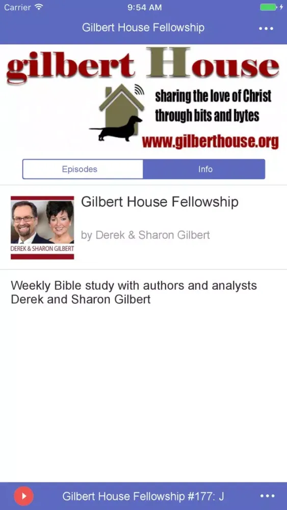 Captures d'écran de Gilbert House Fellowship