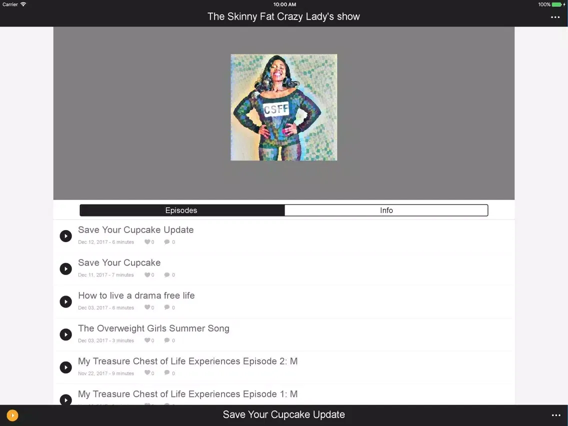 Captures d'écran de Skinny Fat Crazy Lady iPad 