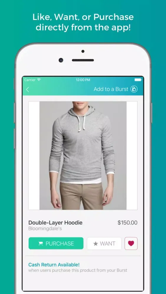 Burst Shopping - Style, Share, Shop & Earn Rewards Screenshots
