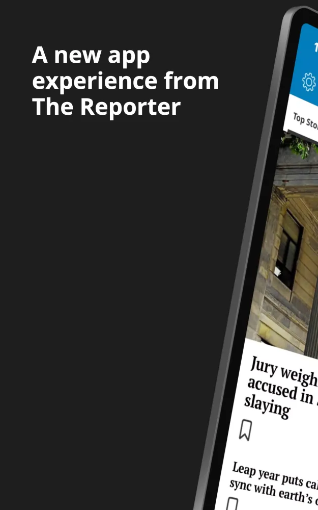 Tangkapan skrin The Reporter