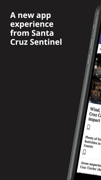 Tangkapan skrin Santa Cruz Sentinel for Mobile