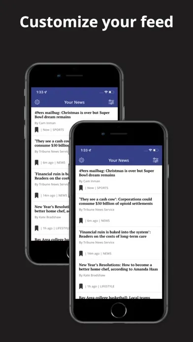 Tangkapan skrin Santa Cruz Sentinel for Mobile