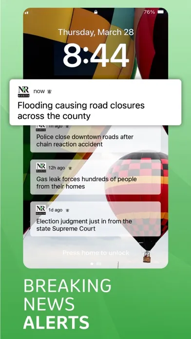 Capturas de pantalla de Greensboro News & Record