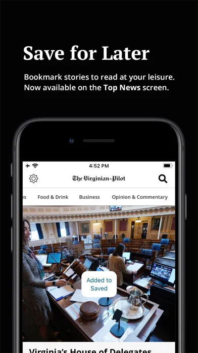 Virginian Pilot Ekran Görüntüleri