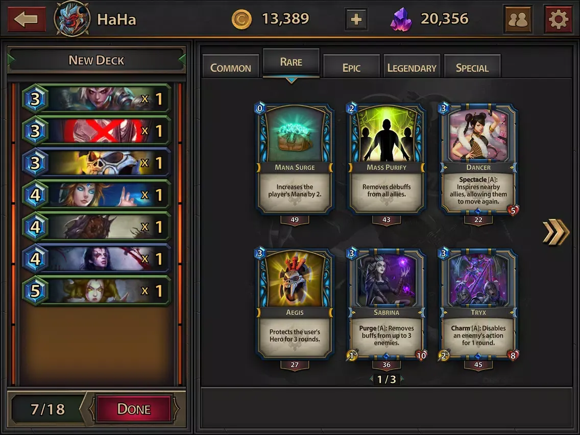 Capturas de pantalla de Fiend Legion iPad 