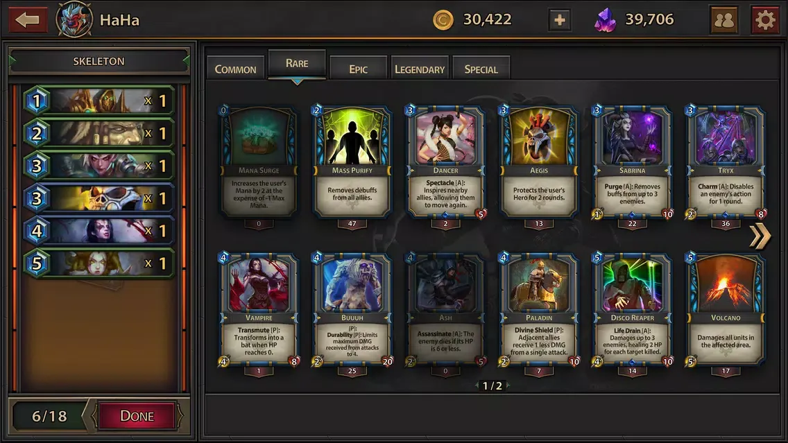 Capturas de pantalla de Fiend Legion