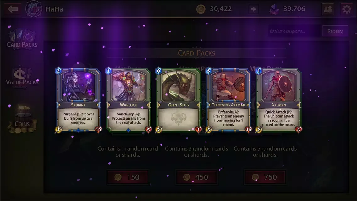 Capturas de pantalla de Fiend Legion