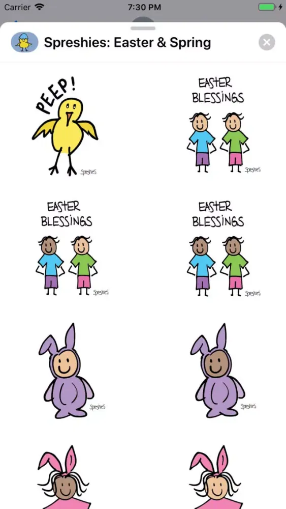 Spreshies: Easter & Spring应用截图