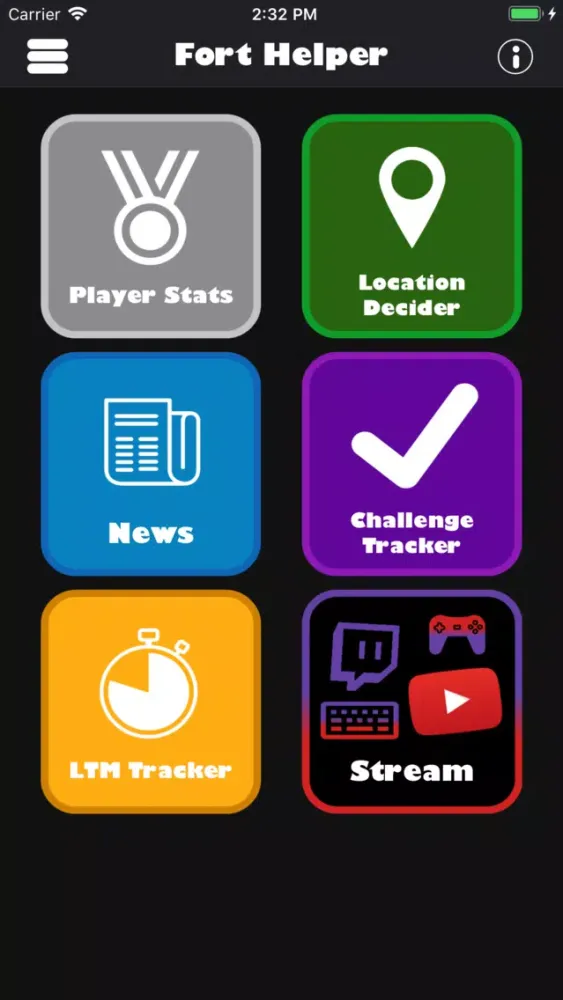 ภาพหน้าจอของ FortHelper for Fortnite