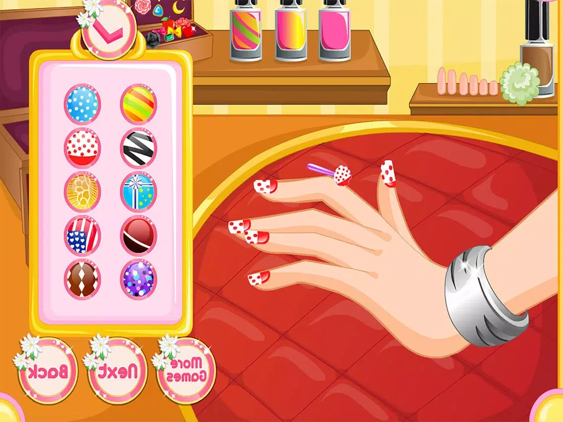 Spa Princess Nail Salon - Free Games for Girls iPad 应用截图