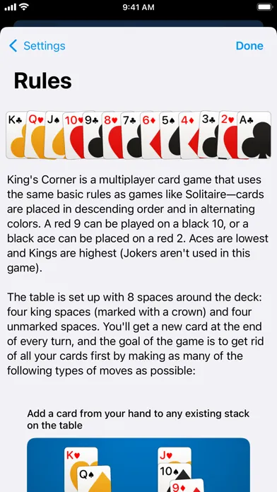Zrzuty ekranu King's Corner