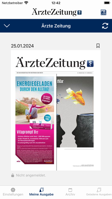Ärzte Zeitung digital スクリーンショット