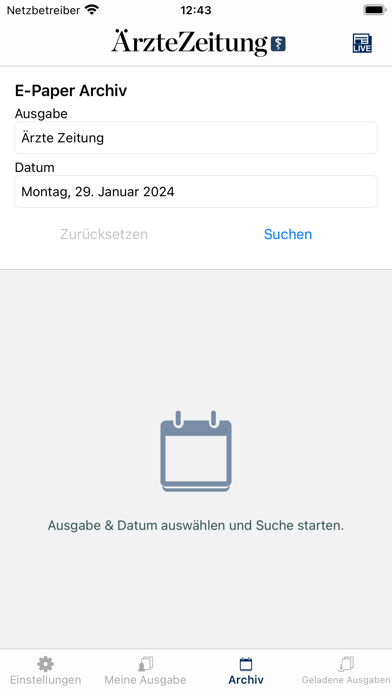 Ärzte Zeitung digital スクリーンショット