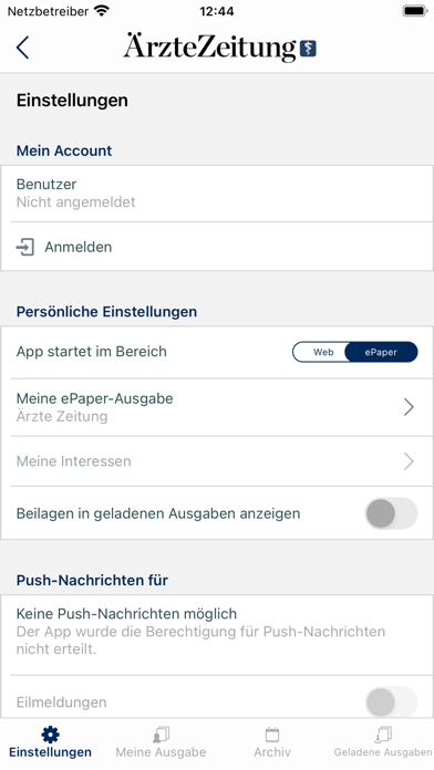 Ärzte Zeitung digital スクリーンショット