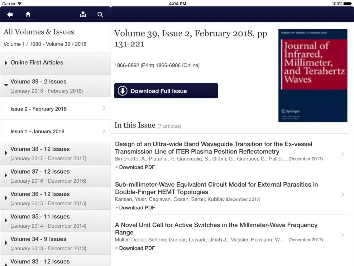 JIMT iPad স্ক্রিনশট