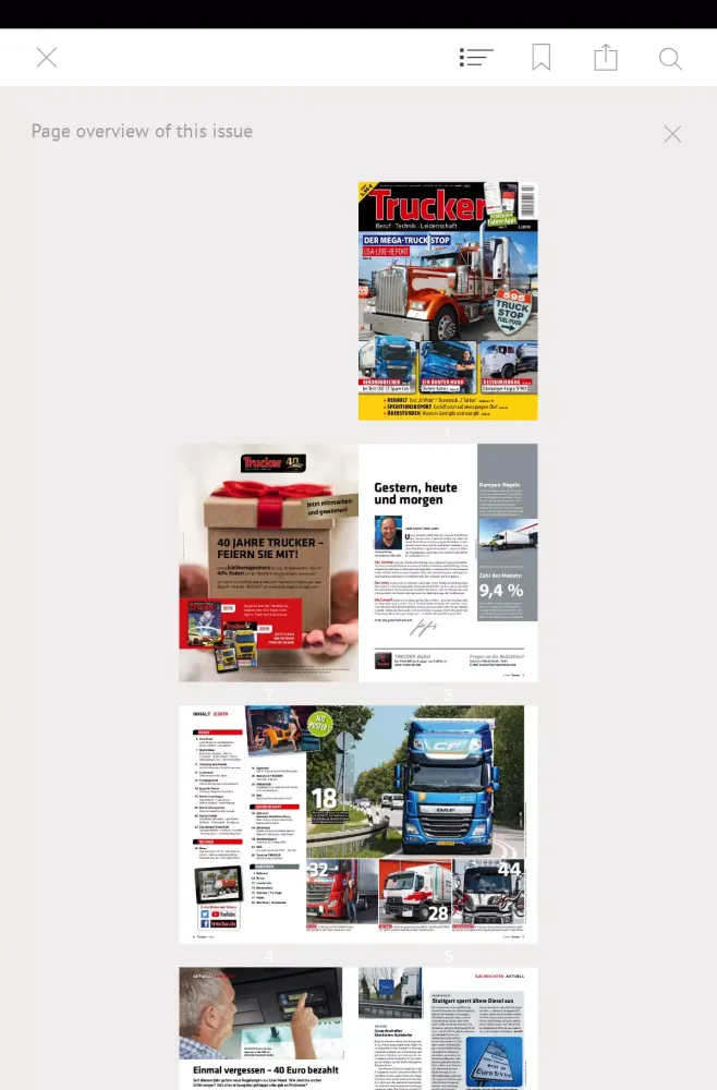 Ảnh chụp màn hình của TRUCKER