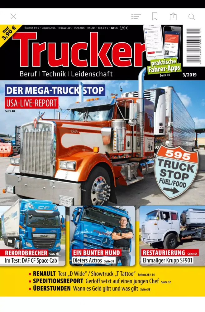 Ảnh chụp màn hình của TRUCKER