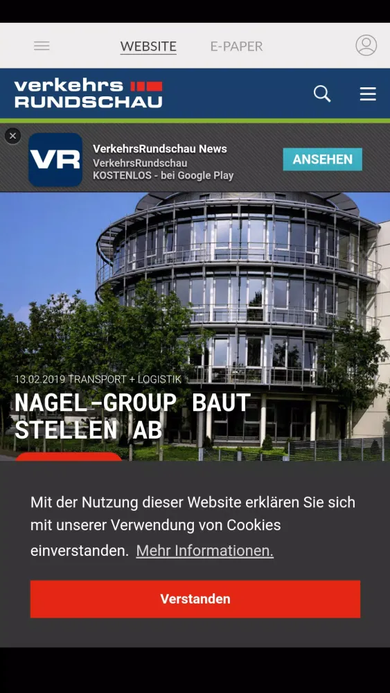 VerkehrsRundschau 스크린샷
