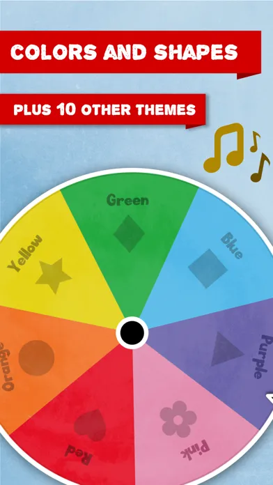 Скриншоты Little Spinner - teaching kids through simple pictures, fun sounds and nursery rhymes