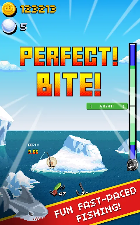 Captures d'écran de Desert Island Fishing