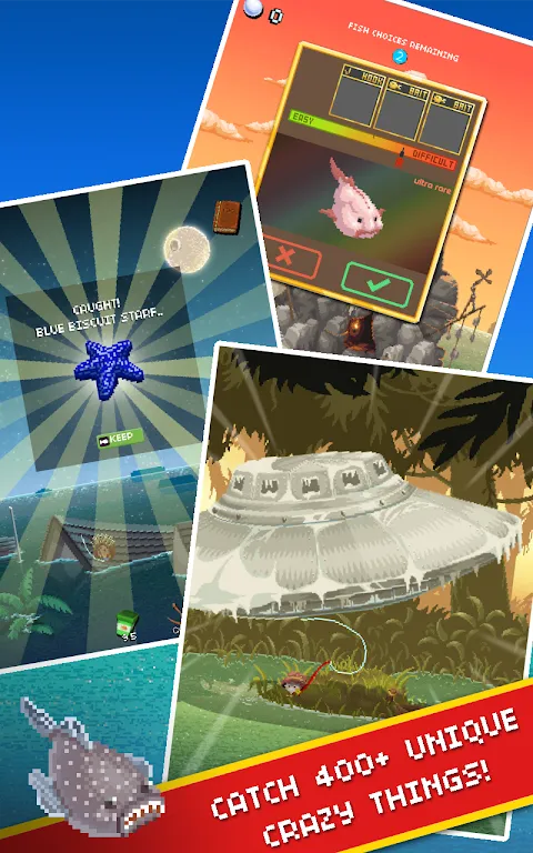 Captures d'écran de Desert Island Fishing