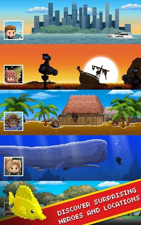 Captures d'écran de Desert Island Fishing