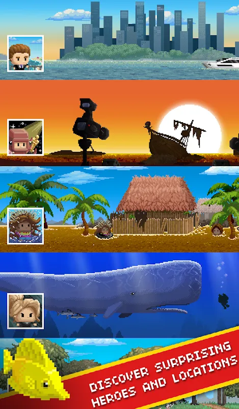 Captures d'écran de Desert Island Fishing