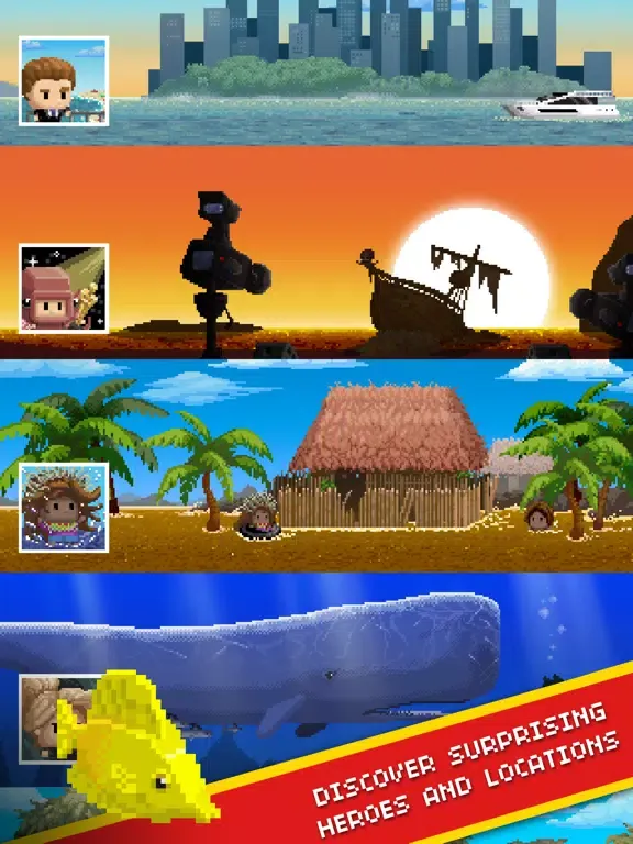 Capturas de tela do Desert Island Fishing iPad 