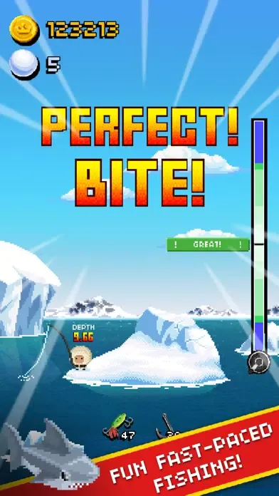 Capturas de tela do Desert Island Fishing
